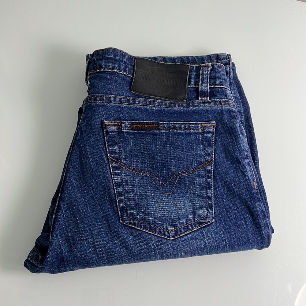 Harley Davidson Bootcut jeans women size 8 petite EUC
